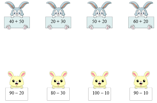 Nối phép tính cùng đáp án (ảnh 1)
