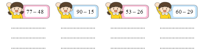 Đặt tính rồi tính: (ảnh 1)