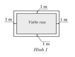 1) Một mảnh đất c&oacute; dạng h&igrave;nh chữ nhật với chu vi bằng (ảnh 1)