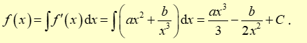 Cho hàm số f(x) thỏa mãn f'( x) = a{x^2} + {b} / {x^3} (ảnh 1)