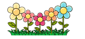 Hình vẽ bên có .?. bông hoa.
(ảnh 1)