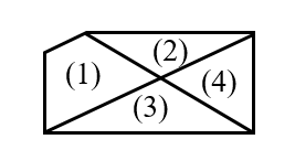 Hình bên có bao nhiêu hình tứ giác? (ảnh 2)