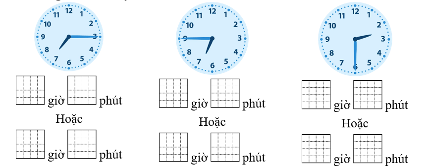 Đồng hồ dưới đây chỉ: (ảnh 1)