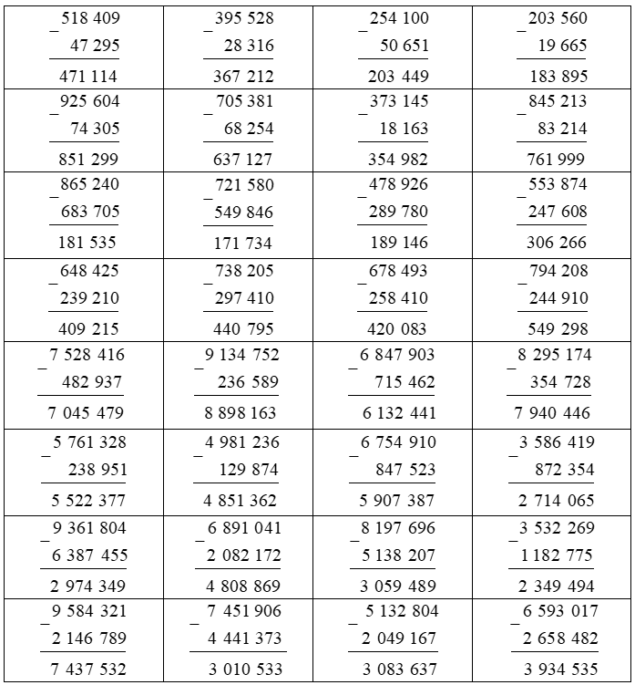 đặt tính rồi tính 518409 - 47295 =  (ảnh 2)