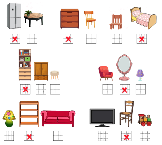 Đánh dấu chéo vào các đồ vật cao hơn (ảnh 3)