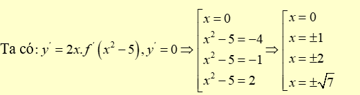 Cho hàm số y = f(x) liên tục trên R (ảnh 1)