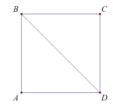 Cho hình vuông \(ABCD\) có cạnh bằng 2a. (ảnh 1)