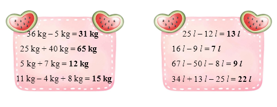 Phiếu bài tập hàng ngày Toán lớp 2 Cánh diều Luyện tập chung 5 có đáp án (ảnh 2)