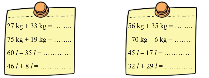  Phiếu bài tập hàng ngày Toán lớp 2 Cánh diều Ôn tập về hình học và đo lường có đáp án (ảnh 1)