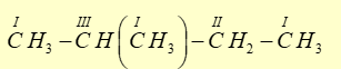 Hãy cho biết isopentane có bao nhiêu carbon bậc I? (ảnh 1)