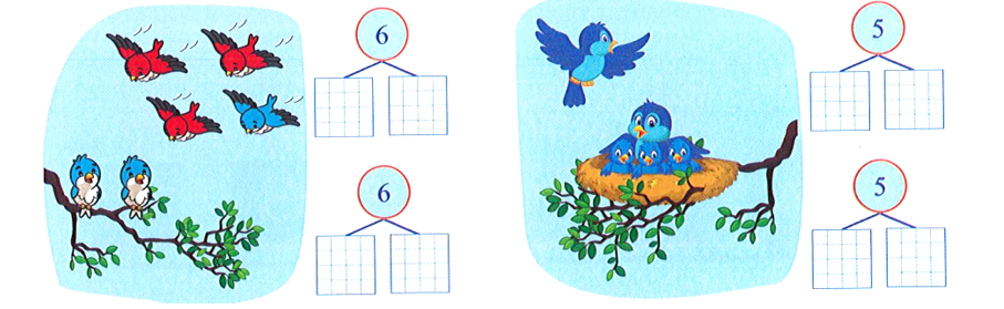  Bài tập cuối tuần Toán lớp 1 Kết nối tri thức Tuần 5 có đáp án (ảnh 1)