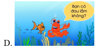 Bức tranh nào cho thấy tôm càng nể phục trước tài năng của cá con? (ảnh 5)