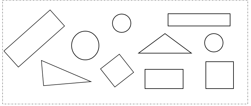 Em hãy tô màu vào những hình chữ nhật: (ảnh 1)