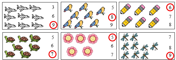 Khoanh vào số thích hợp. (ảnh 2)