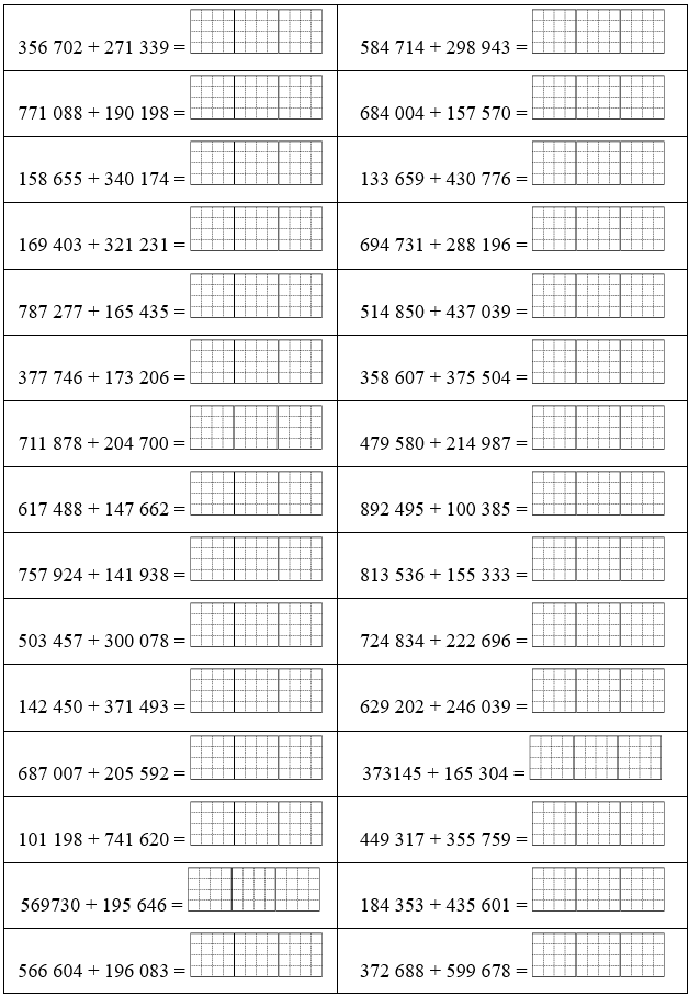 Tính phép cộng 356 702 + 271 339 = (ảnh 1)