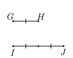 Cho hình vẽ: Biết rằng tổng độ dài hai đoạn thẳng (ảnh 1)