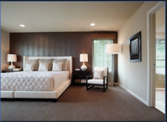 Listen and tick the correct picture A, B, or C for each question. What is in the room? (ảnh 3)