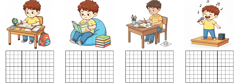 a) Kể tên những hoạt động trong tranh dưới đây. (ảnh 1)