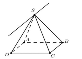 Cho hình chóp S.ABCD có đáy ABCD là hình bình hành (ảnh 1)