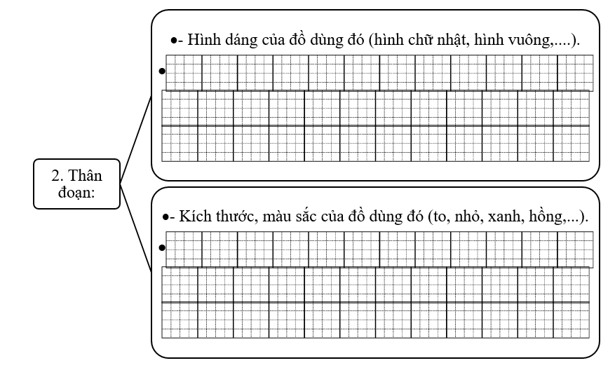 Đề bài số 2: Em hãy viết đoạn văn về một đồ dùng học tập. (ảnh 2)