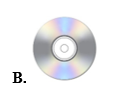 d) Đồ vật nào có dạng hình tròn: (ảnh 3)