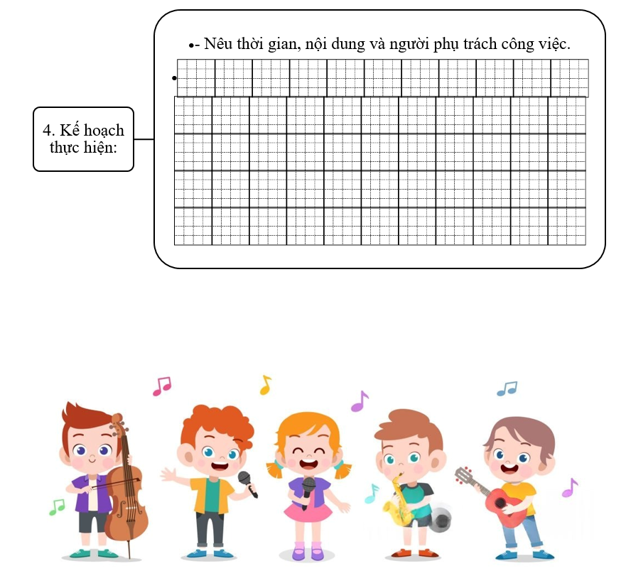 Đề bài số 2: Viết chương trình hoạt động tham gia hội diễn văn nghệ chào mừng ngày Nhà giáo Việt Nam (20/11). (ảnh 3)