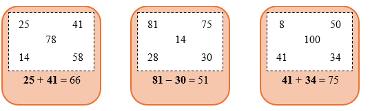 Chọn số thích hợp để viết vào ô trống sao cho được các phép tính đúng: (ảnh 2)