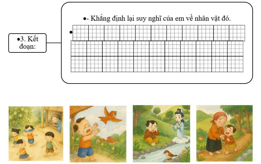 Đề bài số 2: Viết đoạn văn ngắn nêu lí do em thích nhân vật cậu bé Tích Chu trong truyện cổ tích “Tích Chu”.   (ảnh 4)