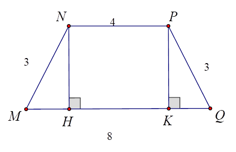 Thiết diện của hình chóp cắt bởi mặt phẳng (alpha) có diện tích bằng a căn bậc hai của 5 . Tìm a. (ảnh 2)