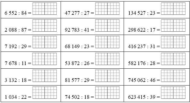 Phép chia 6 552 : 84 = (ảnh 1)