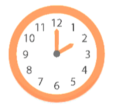 Ta có thể xem kim phút và kim giờ của đồng hồ là hai tia chung gốc (gốc trùng với trục (ảnh 1)