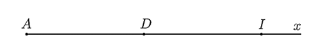 Độ dài đoạn thẳng AD đo được như hình vẽ dưới đây: (ảnh 2)
