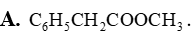 Benzyl acetate là ester có mùi thơm của hoa nhài. Công thức hóa học của benzyl acetate là. (ảnh 1)