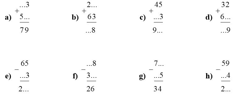 Điền số thích hợp vào chỗ chấm. (ảnh 1)