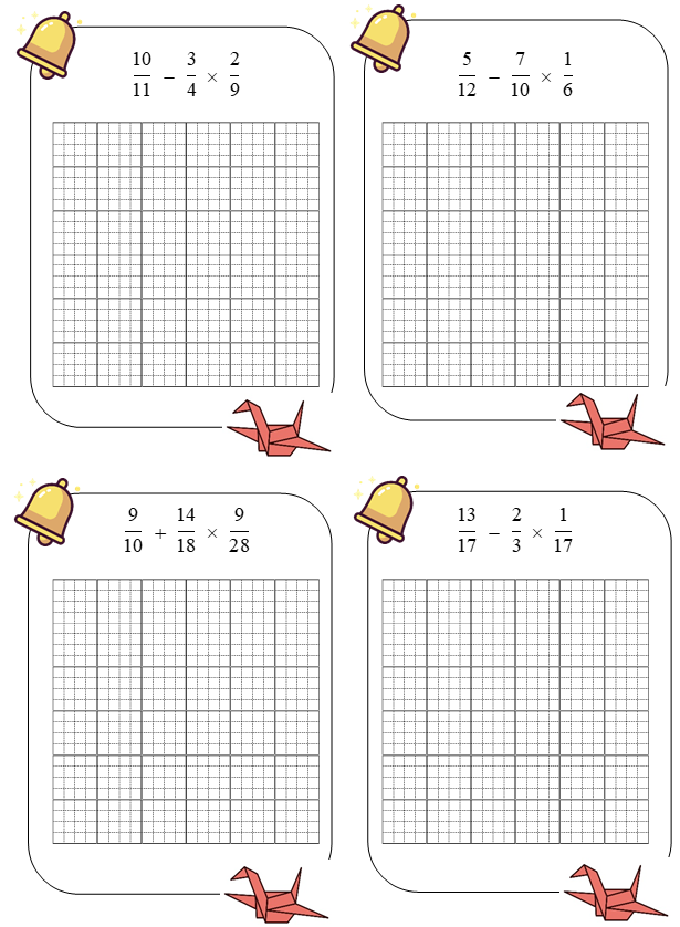 Tính giá trị biểu thức 1/10 + 5/3 x 6/25 = (ảnh 7)