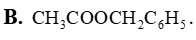 Benzyl acetate là ester có mùi thơm của hoa nhài. Công thức hóa học của benzyl acetate là. (ảnh 2)