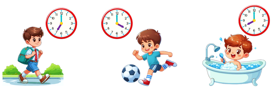 Điền số và “sáng, chiều, tối, đêm” thích hợp vào ô trống. (ảnh 3)