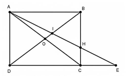 Cho hình vẽ sau: Hỏi có bao nhiêu bộ ba điểm thẳng hàng trong hình vẽ trên? (ảnh 1)