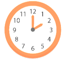 Ta có thể xem kim phút và kim giờ của đồng hồ là hai tia chung gốc (gốc trùng với trục quay của hai kim). (ảnh 1)