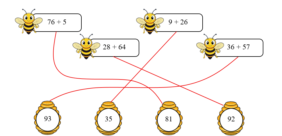 Nối các phép tính với kết quả phù hợp: (ảnh 2)