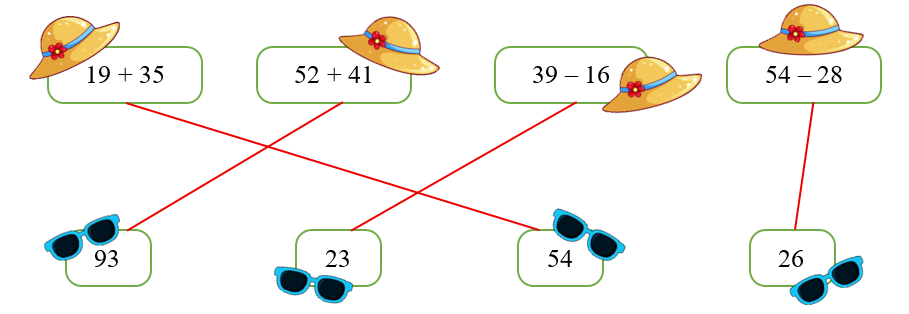 Nối phép tính với kết quả tương ứng. (ảnh 2)