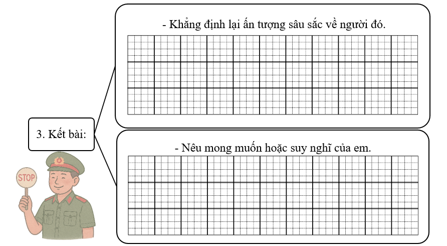 Đề bài số 1: Em hãy viết bài văn tả một người mà em mới gặp nhưng rất ấn tượng. (ảnh 4)