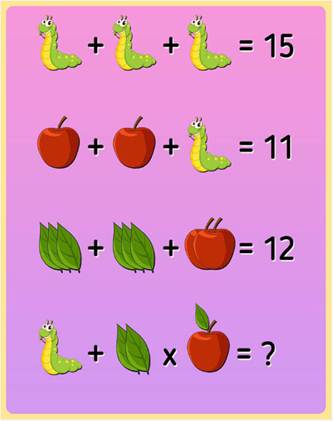 A math game with cartoon characters

Description automatically generated with medium confidence