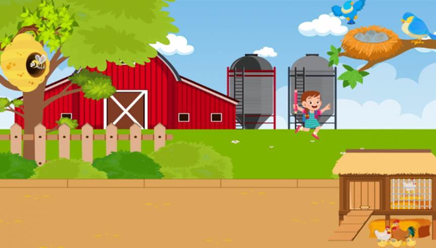 A cartoon of a child playing in a farm

AI-generated content may be incorrect.