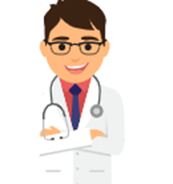 A cartoon of a doctor with his arms crossed
AI-generated content may be incorrect.