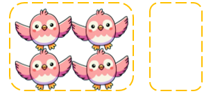 c) Phép tính thích hợp là: 	A. 0 + 6	B. 4 + 0 	C. 5 + 1	D. 3 + 3 (ảnh 1)