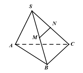 Cho hình chóp S.ABC. Gọi M,N lần lượt là trung điểm của các cạnh SB,SC. Trong các khẳng định sau, khẳng định nào đúng (ảnh 1)