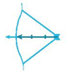 A blue arrow and bow
AI-generated content may be incorrect.