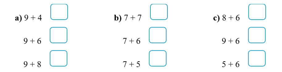 Đánh dấu √ vào phép tính có kết quả lớn nhất: (ảnh 1)