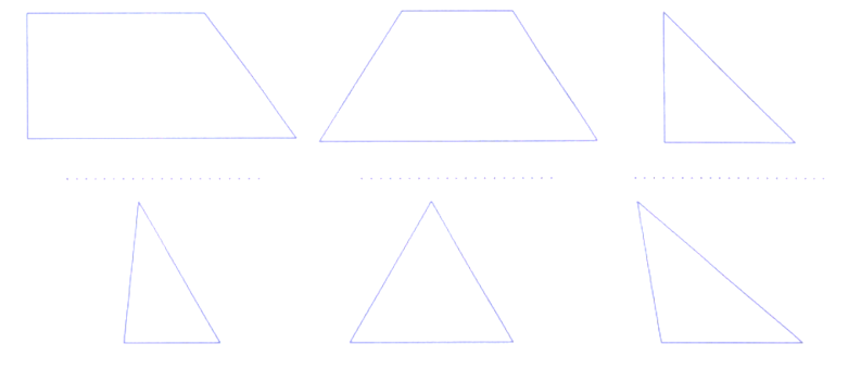 Viết tên hình tam giác vuông, hình tam giác nhọn, hình tam giác tù (ảnh 1)